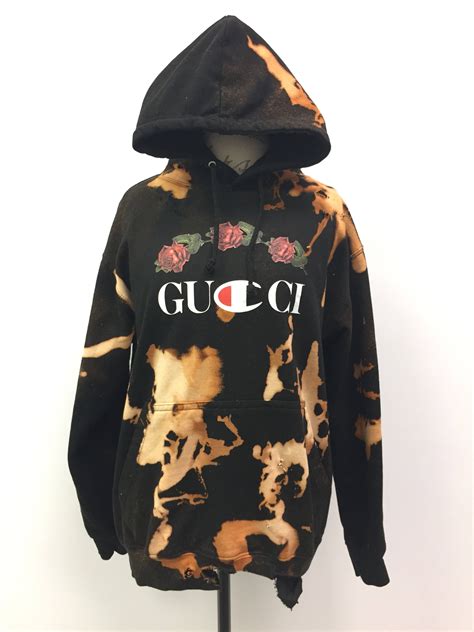 gucci champion hoodie replica|genuine gucci hoodie.